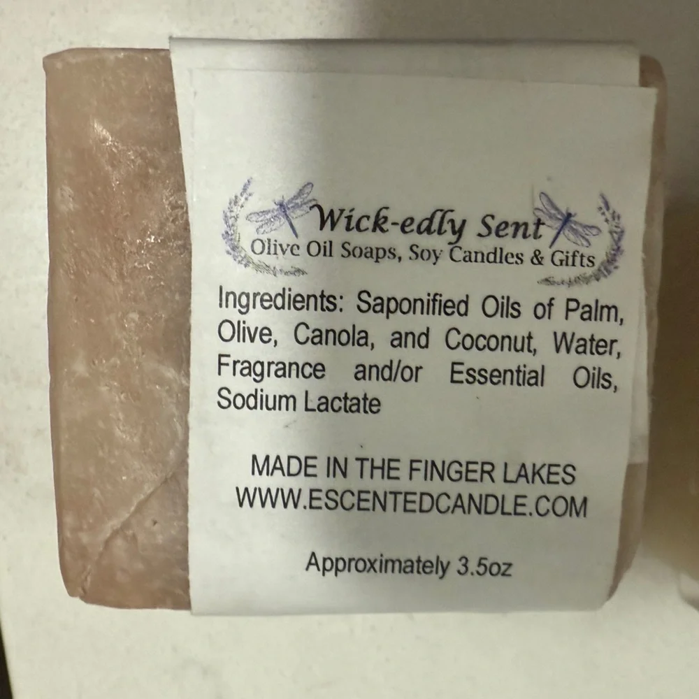 Set of 2 Kids Handmade Olive Oil Bar Soaps